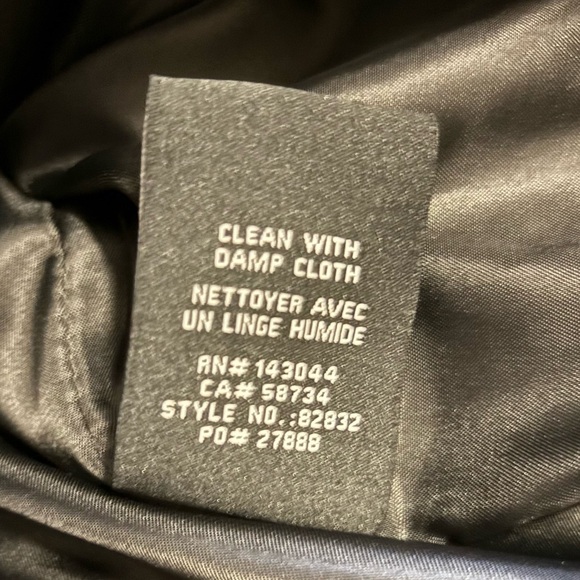 7 For All Mankind | Black PU Rhinestone Blazer (L) - Picture 10 of 10